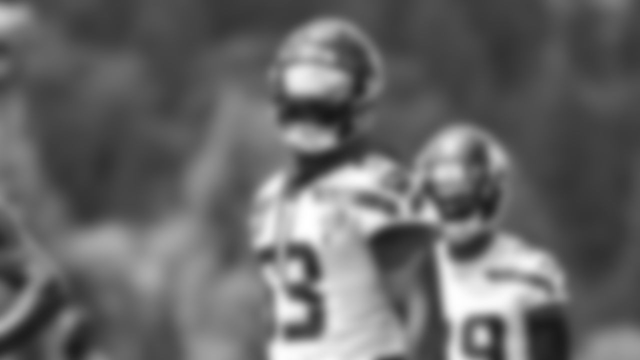 Seahawks linebacker Boye Mafe (53) participated in a workout on day five of OTAs on Wednesday, June 4, 2025 at the Virginia Mason Athletic Center.