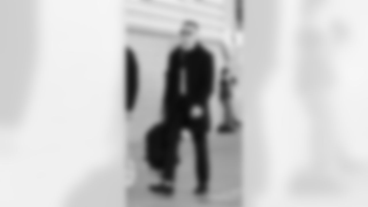 Seahawks safety Ty Okada (39) arrived at Levi's Stadium for the Super Bowl LX matchup vs. the New England Patriots on Sunday, February 8, 2026.