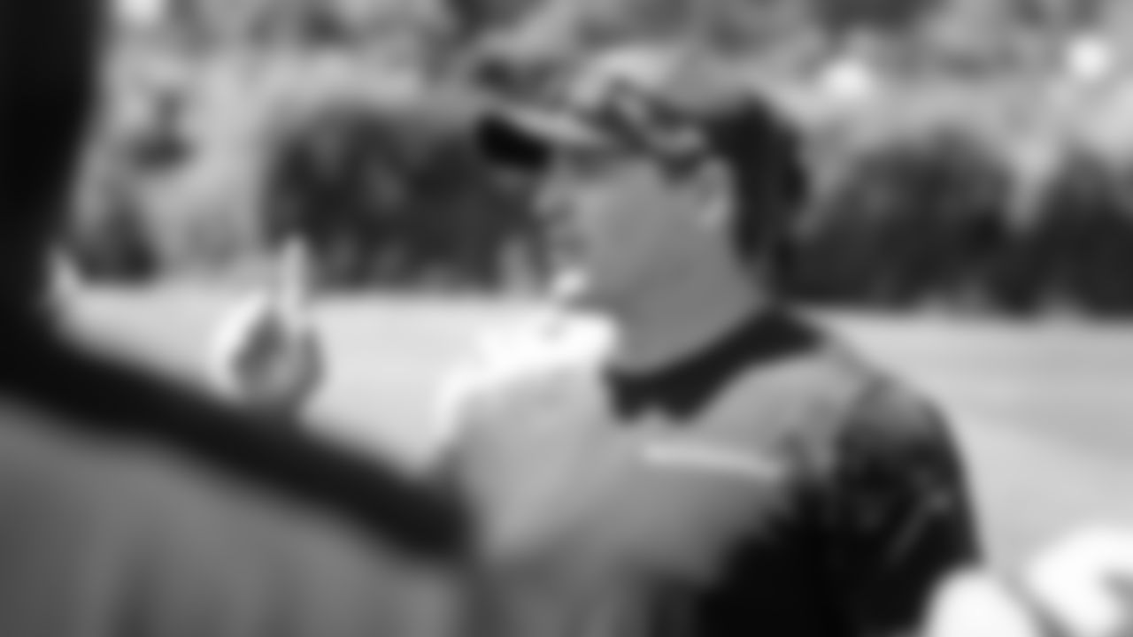 Seahawks head coach Mike Macdonald on day six of OTAs on Thursday, June 5, 2025 at the Virginia Mason Athletic Center.