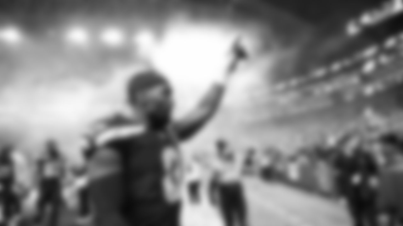 The Seahawks celebrated the 41-6 victory over the 49ers in the NFC Divisional Round game on January 17, 2026 at Lumen Field.