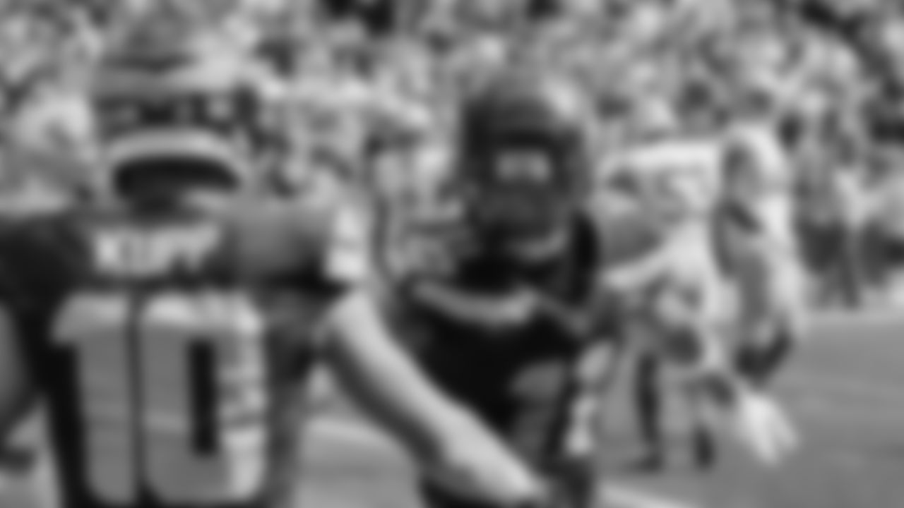 Seahawks wide receiver Jaxon Smith-Njigba (11) vs. the San Francisco 49ers in Week 1.