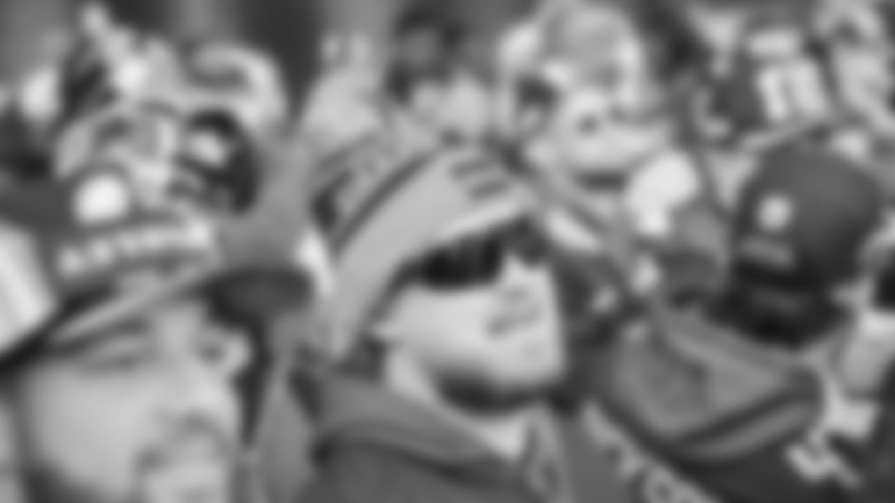 The Seahawks hosted a trophy celebration at Lumen Field on Wednesday, February 11, 2026 in honor of their world championship.