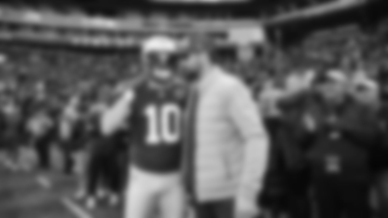 Seahawks wide receiver Cooper Kupp (10) warms up at Lumen Field for the Week 13 matchup vs. the Minnesota Vikings.