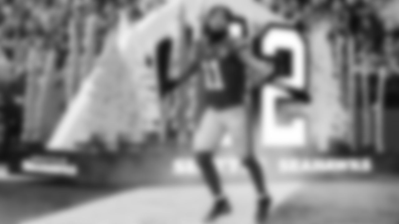 Seahawks wide receiver Jaxon Smith-Njigba (11) vs. Minnesota Vikings in Week 13.