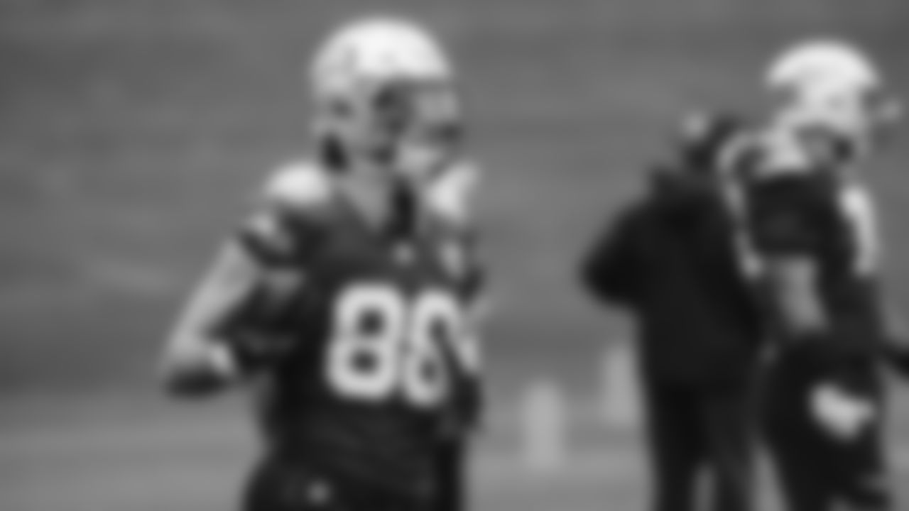 Seahawks tight end AJ Barner (88) practiced on Thursday, November 27, 2025 at the Virginia Mason Athletic Center.