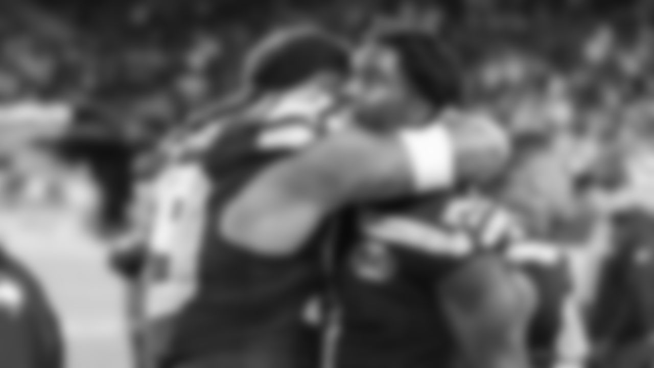 Seahawks defensive end DeMarcus Lawrence (0) vs. the Texans in Week 7.