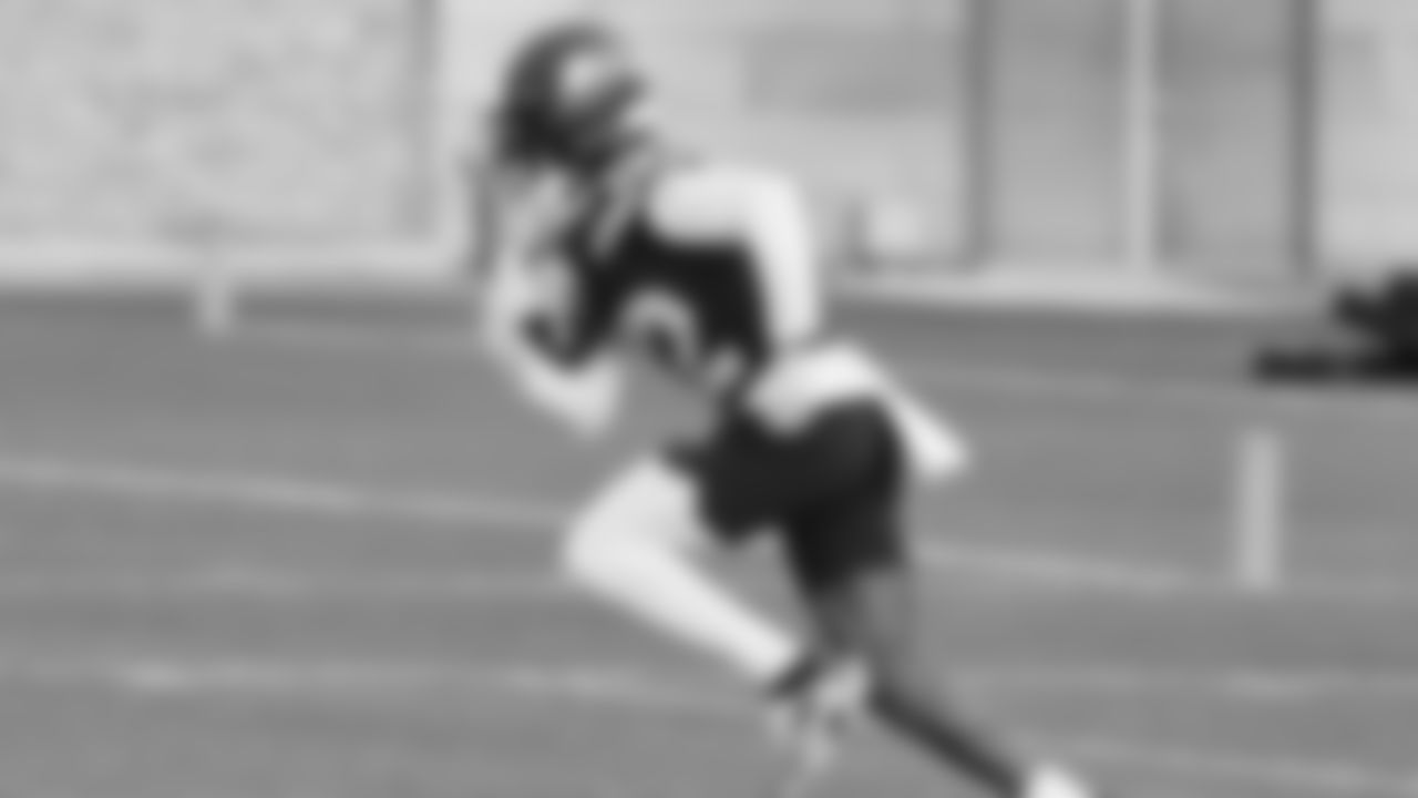 Seahawks wide receiver Rashid Shaheed (22) practiced on Wednesday, January 14, 2026 at the Virginia Mason Athletic Center.