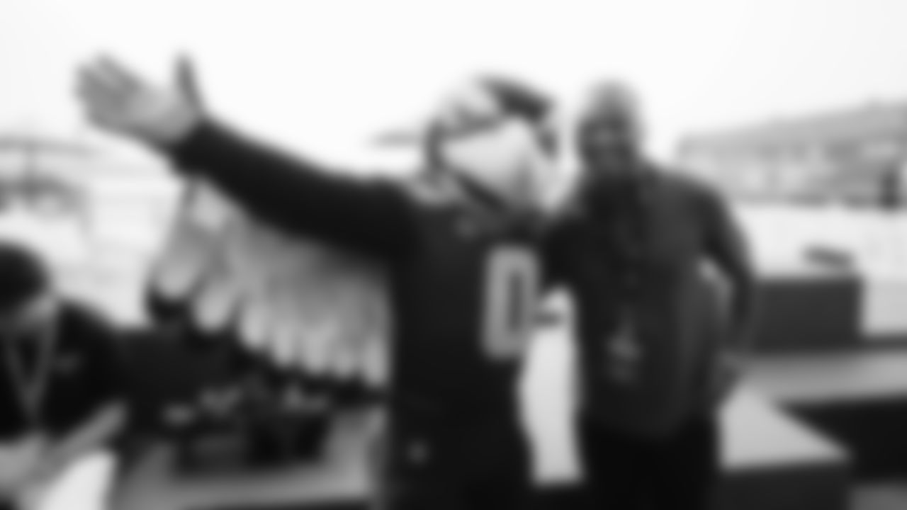 The Seattle Seahawks hosted a party at Pier 58 at the Seattle Waterfront Park on September 4, 2025 to help get fans excited for the start of the regular season.