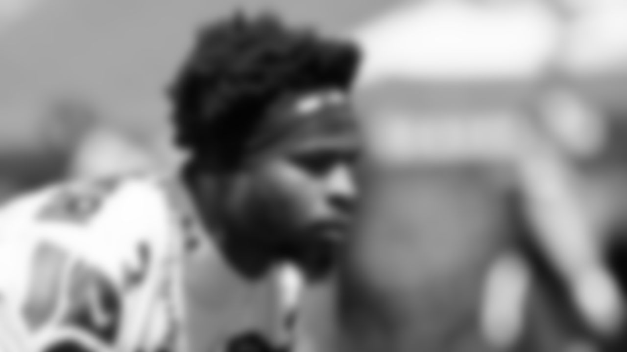 Seahawks safety Nick Emmanwori (3) participated in a workout on day three of OTAs on Friday, May 30, 2025 at the Virginia Mason Athletic Center.