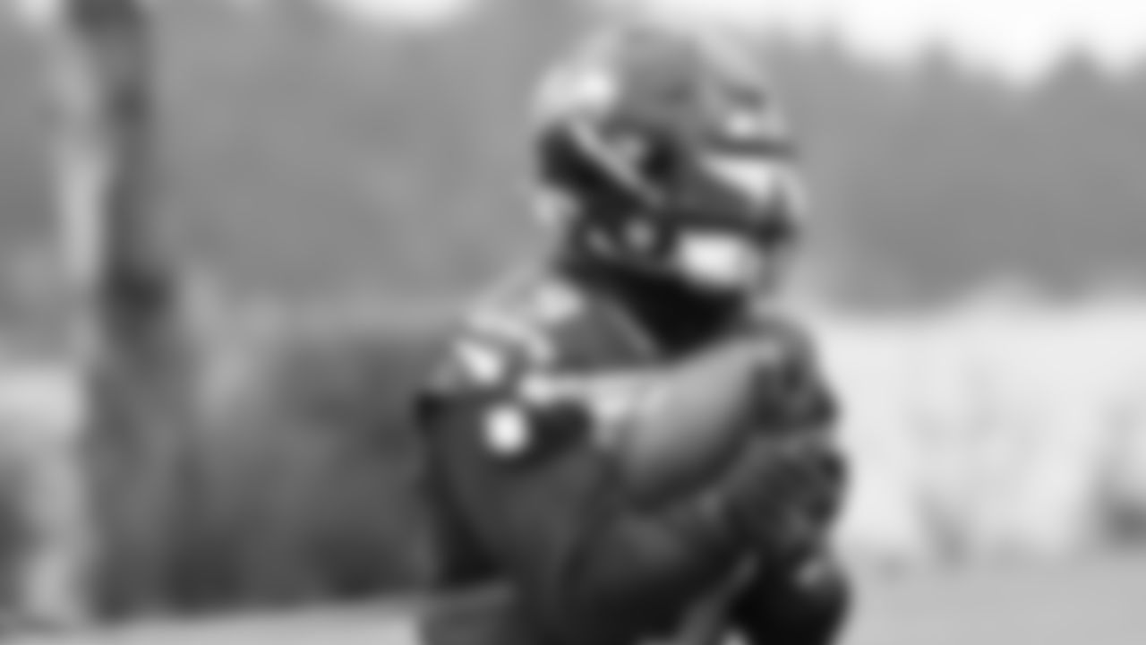 Seahawks running back Kenneth Walker III (9) practiced on Thursday, January 29, 2026 at the Virginia Mason Athletic Center.