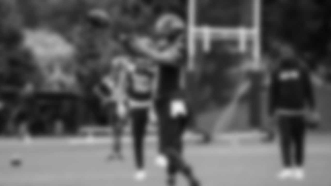 Seahawks wide receiver Jaxon Smith-Njigba (11) participated in a workout on day five of OTAs on Wednesday, June 4, 2025 at the Virginia Mason Athletic Center.