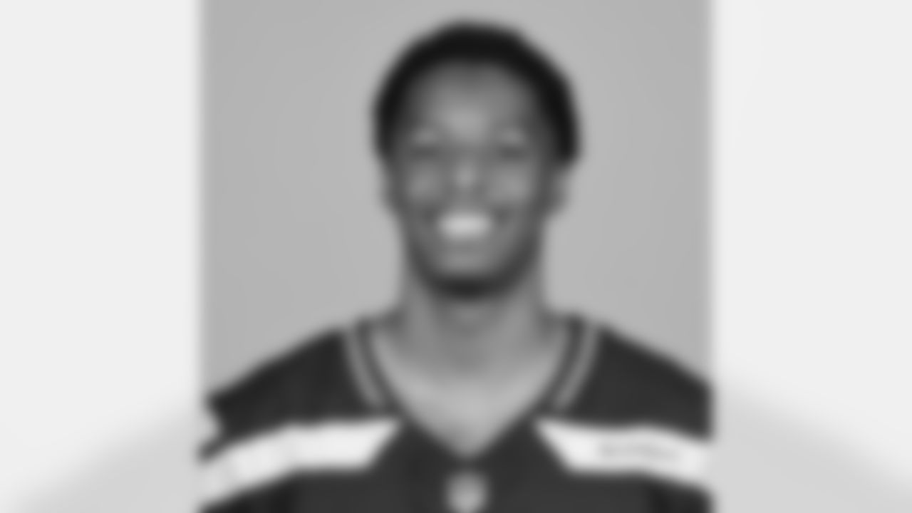 This is a 2025 photo of J.T. Woods of the Seattle Seahawks NFL football team. This image reflects the Seattle Seahawks active roster as of June 9, 2025 when this image was taken. (AP Photo)