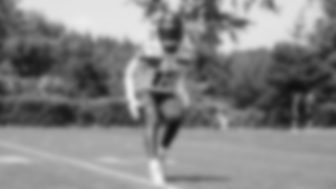 Seahawks cornerback Zy Alexander (17)participated in a workout on day two of minicamp on Wednesday, June 11, 2025 at the Virginia Mason Athletic Center.