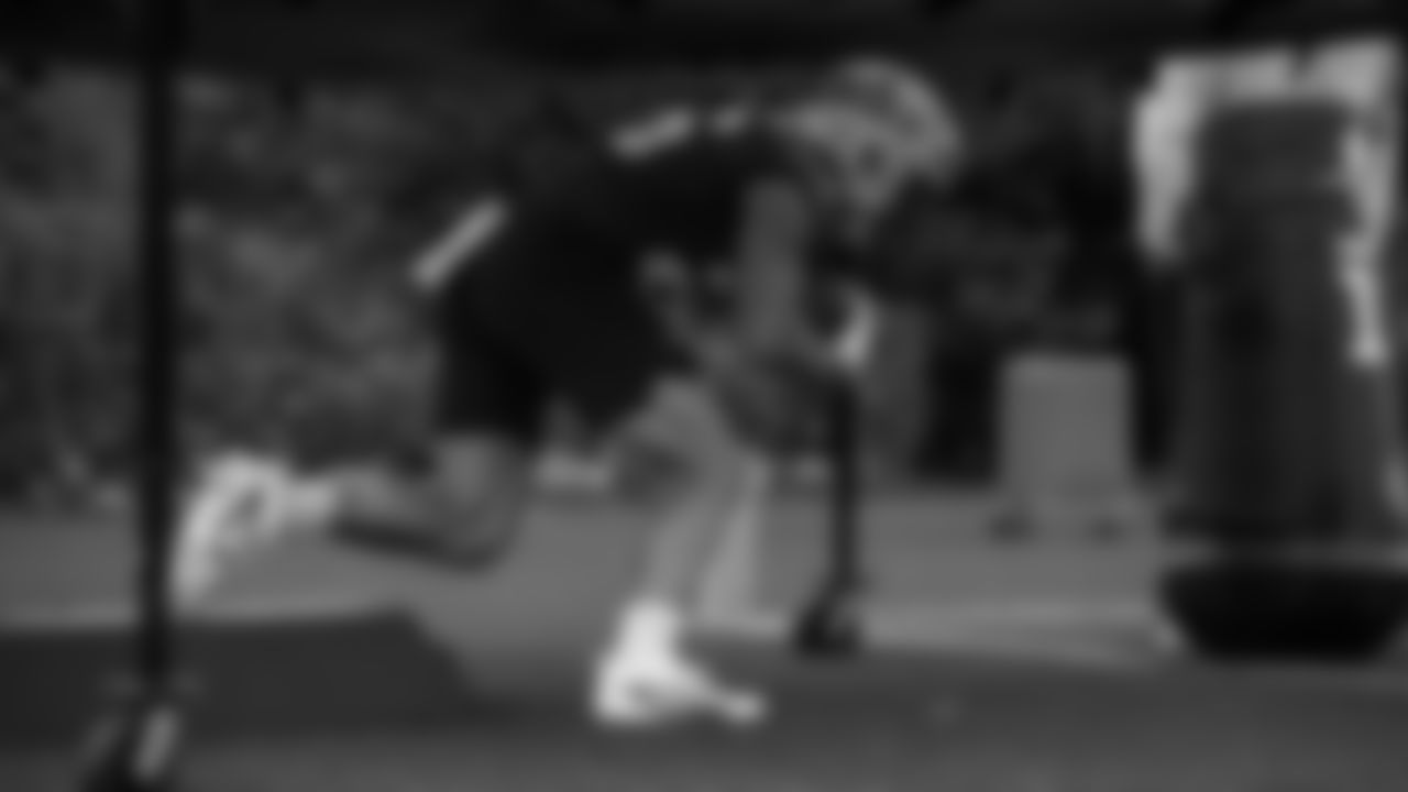 Seahawks running back Zach Charbonnet (26) practiced on Wednesday, November 26, 2025 at the Virginia Mason Athletic Center.