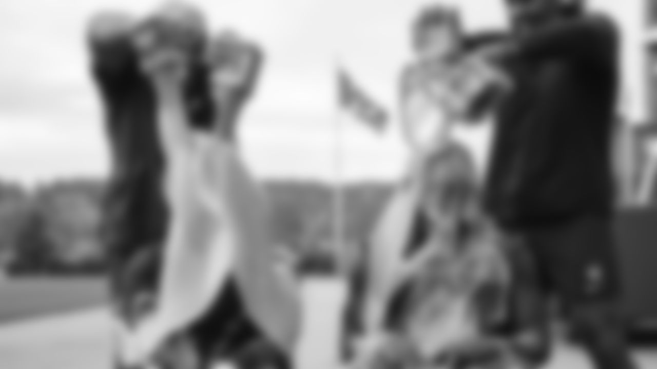 Seahawks linebackers DeMarcus Lawrence and Tyrice Knight were awarded the NVP award on November 12, 2025.