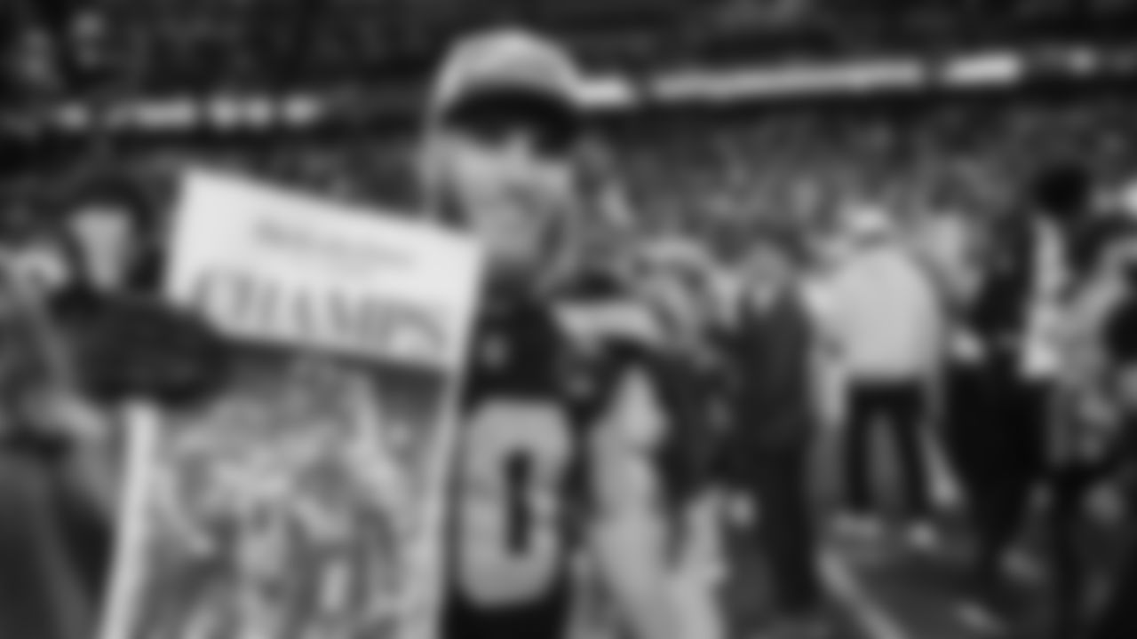 The Seahawks celebrated the 29-13 victory vs. the Patriots in Super Bowl LX.