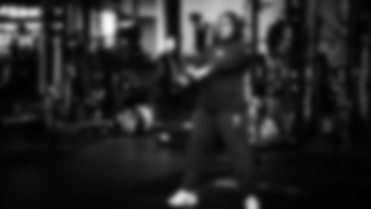 Seahawks running back Kenneth Walker III (9) worked out on Monday, January 19, 2026 at the Virginia Mason Athletic Center,