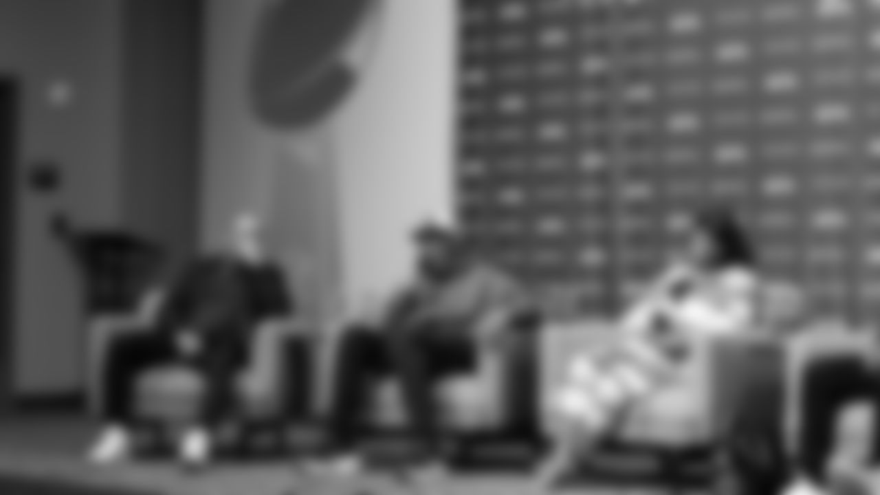 On February 19, ONYX, the Seahawks Black Employee Resource Group, in partnership with the DEI team, hosted its 2nd annual Black History Month celebration, 50 Years Strong: Celebrating Black Excellence & the Seahawks Legacy, at the Virginia Mason Athletic Center.