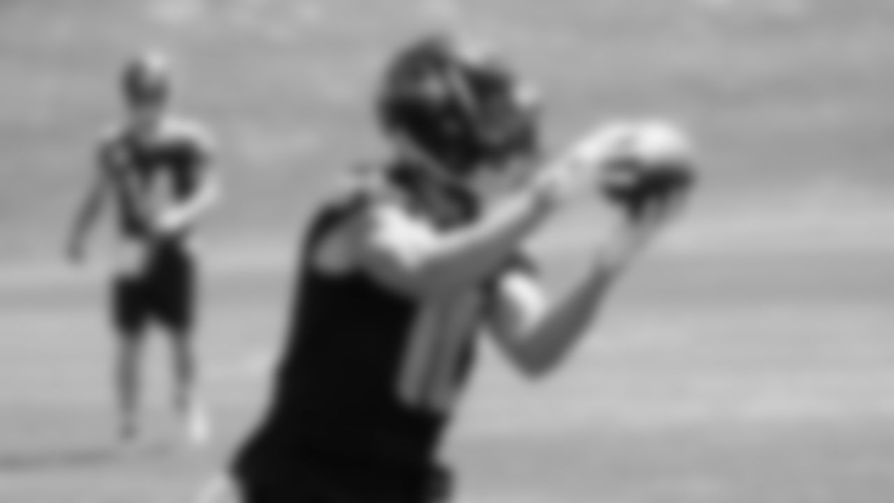 Seahawks wide receiver Cooper Kupp (10) participated in a workout on day six of OTAs on Thursday, June 5, 2025 at the Virginia Mason Athletic Center.