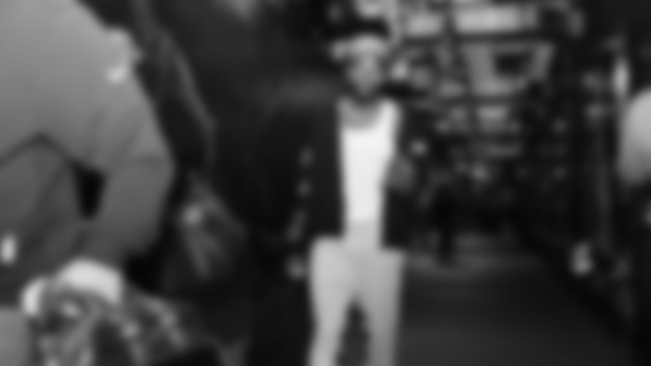 Seahawks cornerback Shemar Jean-Charles (34) arrived at Bank of America Stadium for the Week 17 matchup vs. Panthers on December 28, 2025.