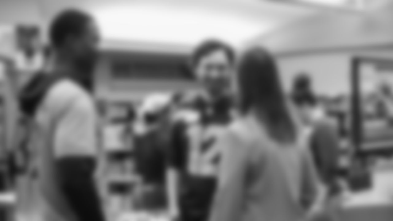 The Seahawks visited BELONG Partners at McKnight Middle School in Renton, WA. as part of the grant announcement on December 10, 2025.