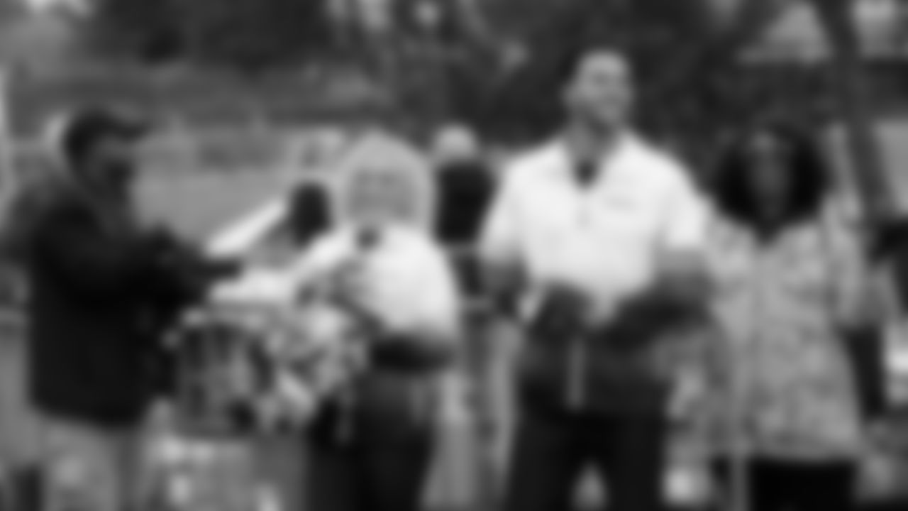 Seahawks Legend Marcus Trufant, quarterback Jalen Milroe, Blitz and the Seahawks Dancers participated in the Tacoma Police Department and Friends Thanksgiving Turkey Giveaway on November 18, 2025.