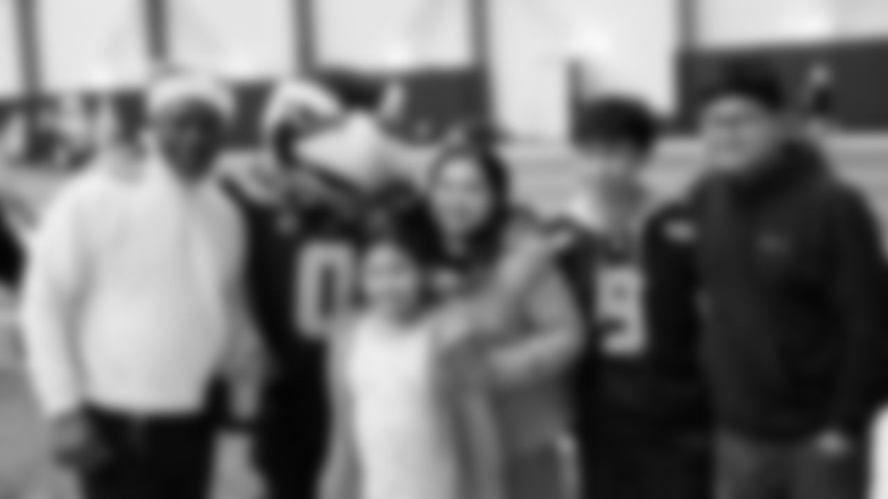 Seahawks Legends hosted a holiday event at the Virginia Mason Athletic Center on December 10, 2025.