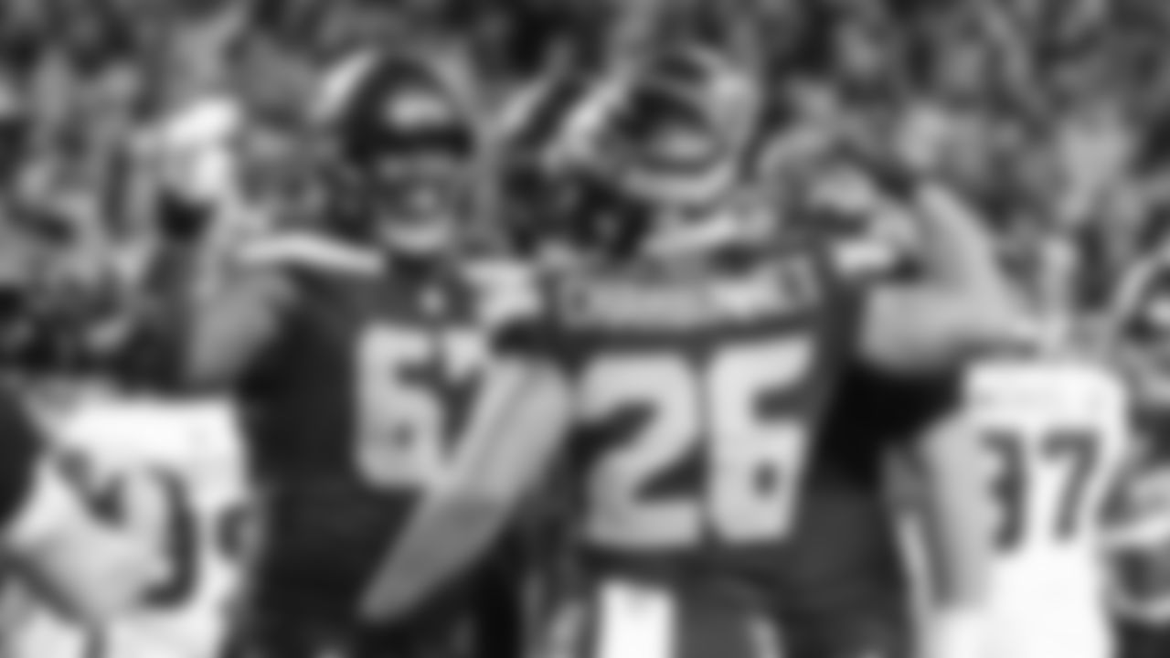 Seahawks tackle Charles Cross (67) vs. the Houston Texans in Week 7.