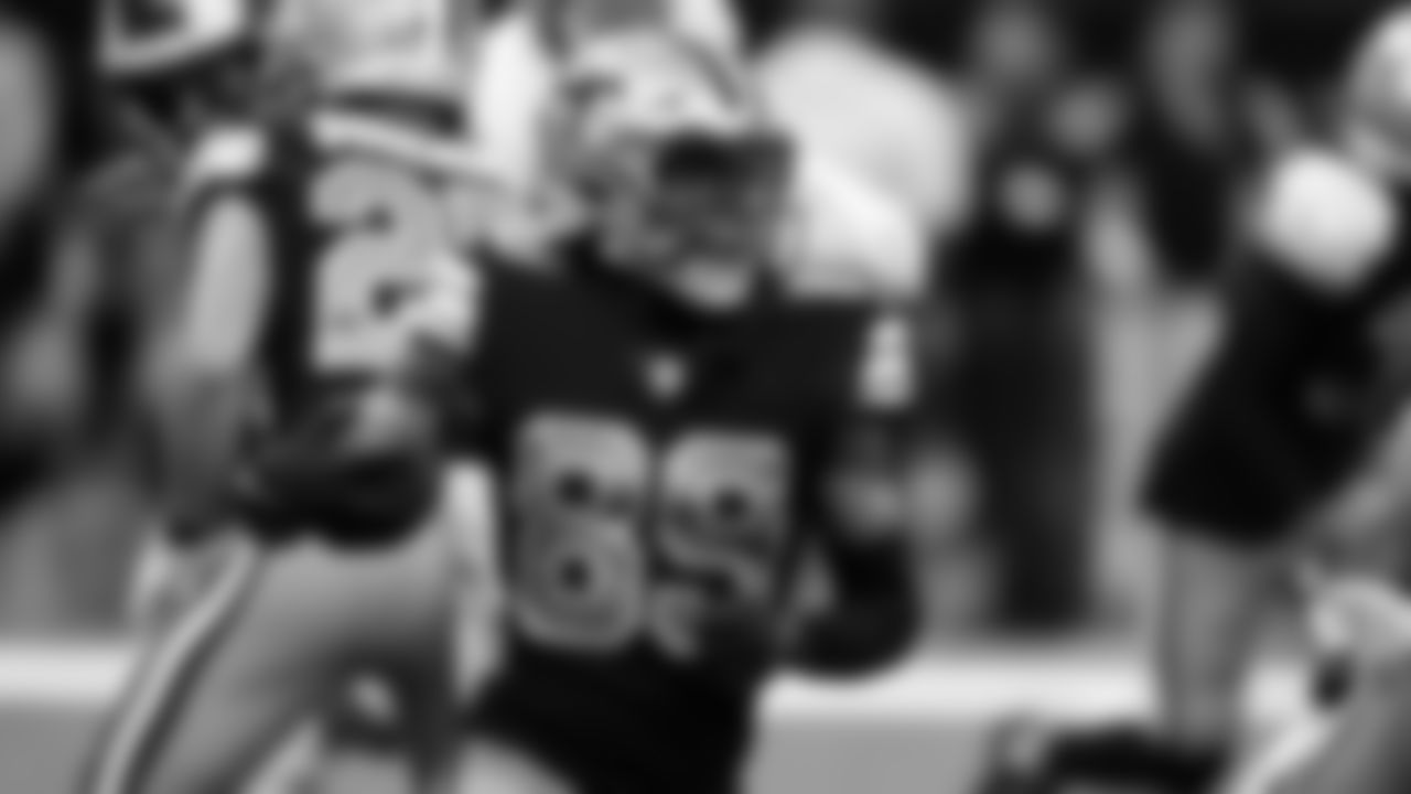 New Orleans Saints' Rashid Shaheed (89) returns a kick in the first half of an NFL football game against the Los Angeles Rams in New Orleans, Sunday, Nov. 20, 2022. (AP Photo/Butch Dill)