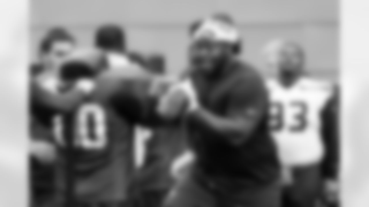Seahawks defensive tackle Jarran Reed (90) participated in the Seahawks 2025 offseason workout program.