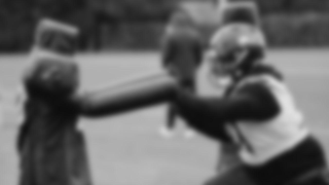 Seahawks defensive tackle Byron Murphy II (91) practiced on Wednesday, January 7, 2026 at the Virginia Mason Athletic Center.