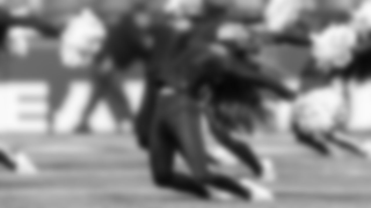 A backstage look at the dancers before the Week 7 game vs. the Texans on October 20, 2025.