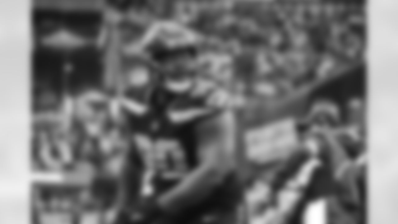 Seahawks nose tackle Jarran Reed (90) at the Week 16 matchup against the Minnesota Vikings at Lumen Field on Sunday, December 22, 2024.