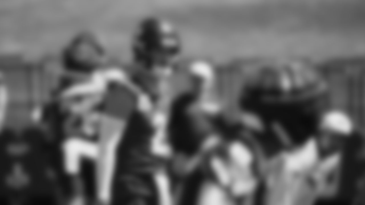 Seahawks quarterback Drew Lock (2) practiced on day two of training camp on July 24, 2025 at the Virginia Mason Athletic Center.