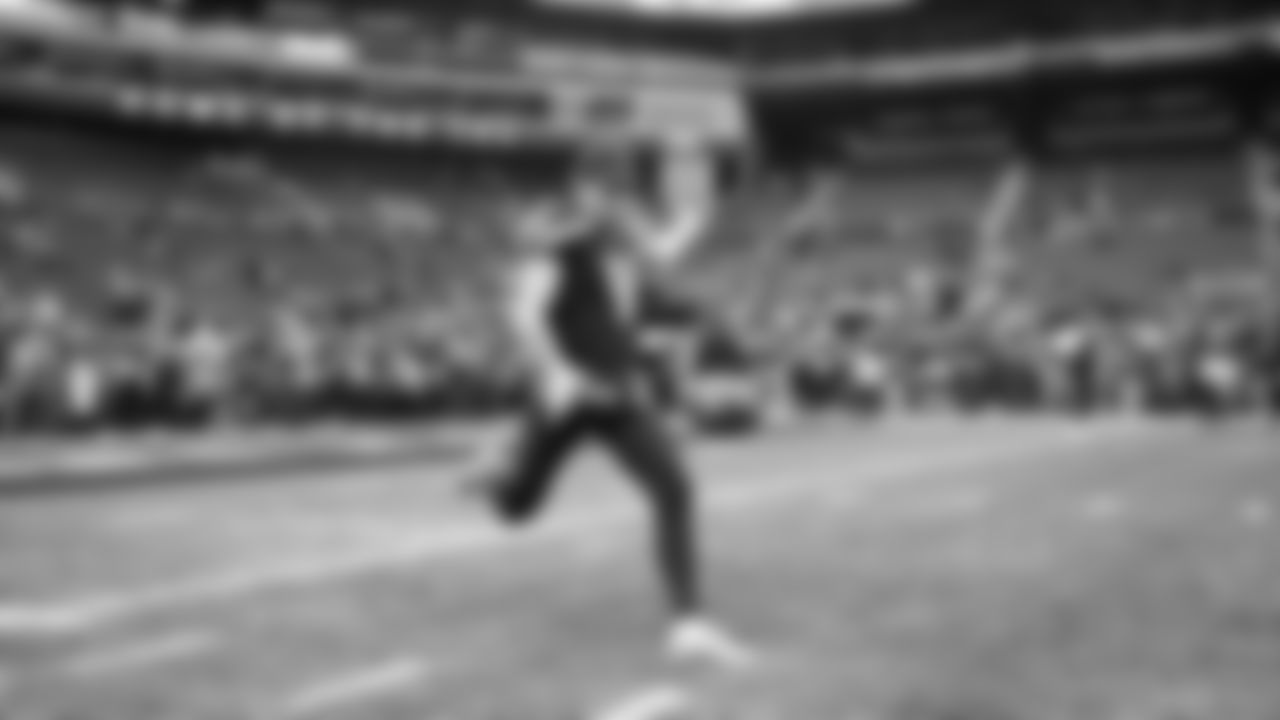 Seahawks punter Michael Dickson (4) warms up at Lumen Field for the Week 15 matchup vs. the Indianapolis Colts.