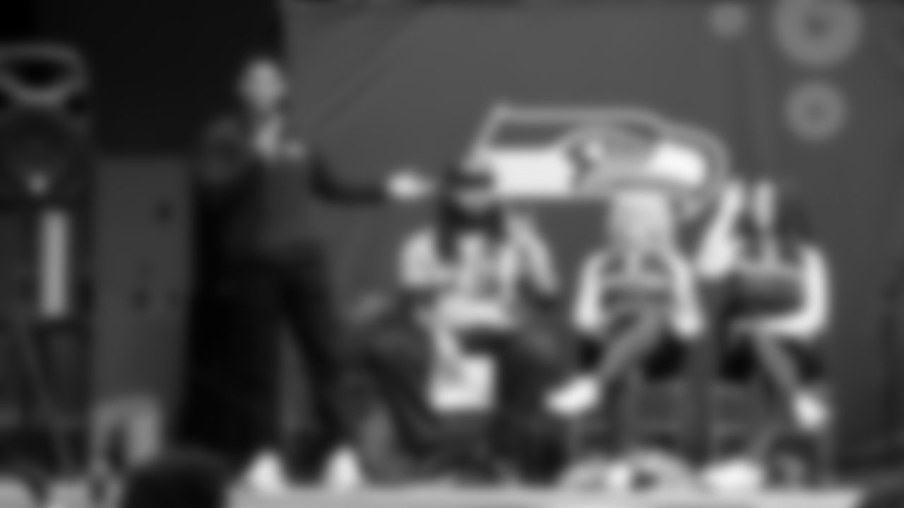 The Seahawks visited Midway Elementary as part of the 12 Pages Reading Program on November 21, 2025.