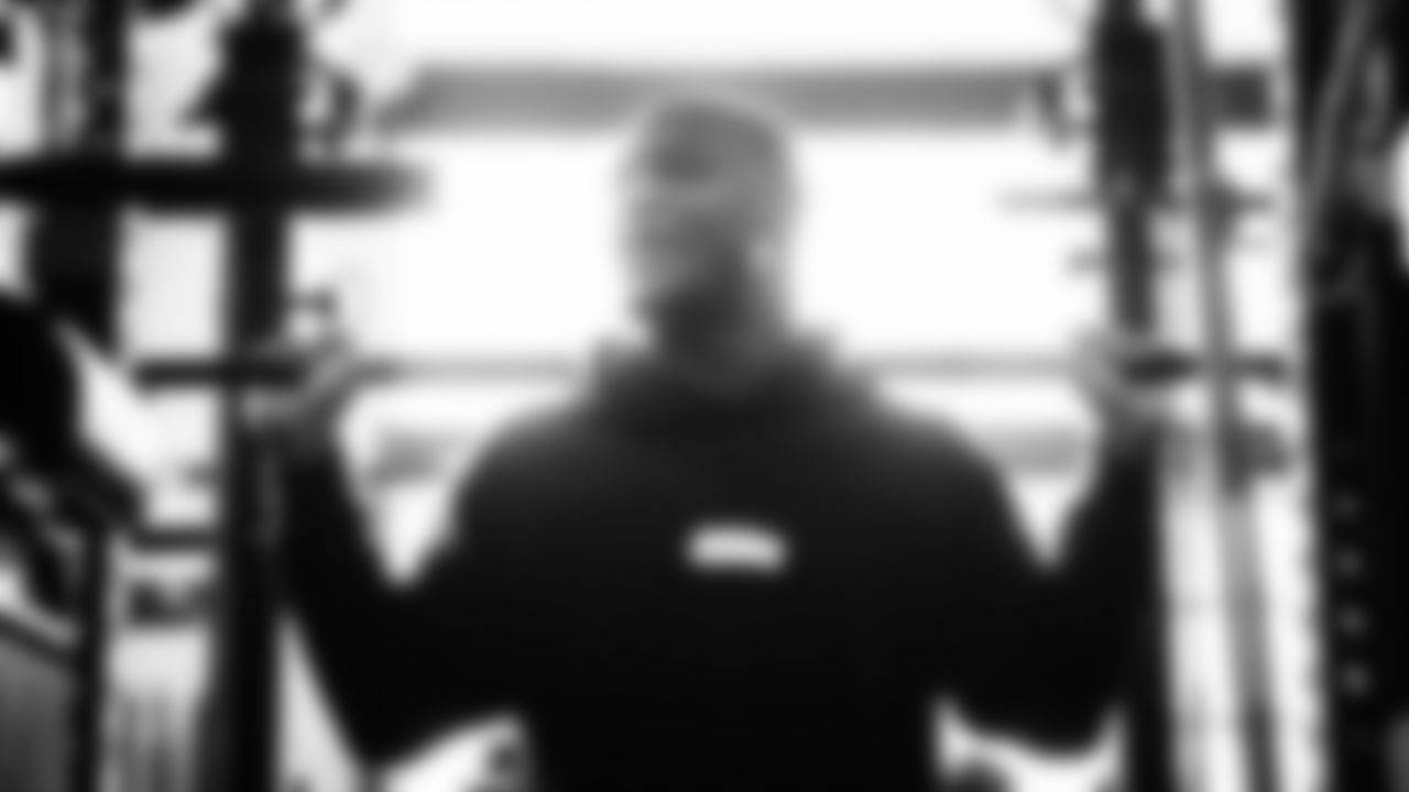 Seahawks running back Kenneth Walker III (9) worked out on Monday, January 19, 2026 at the Virginia Mason Athletic Center,