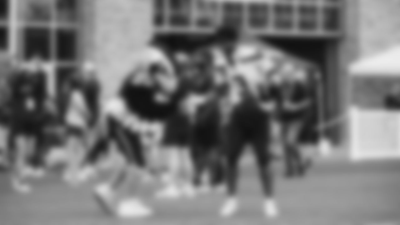 Seahawks safety Nick Emmanwori (3) practiced on day three of training camp on July 25, 2025 at the Virginia Mason Athletic Center.