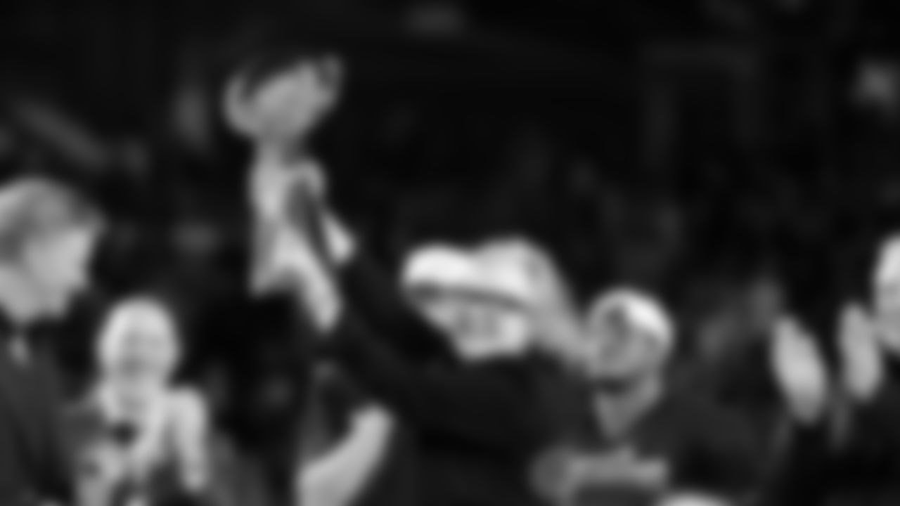 The Seahawks celebrated the 29-13 victory vs. the Patriots in Super Bowl LX.