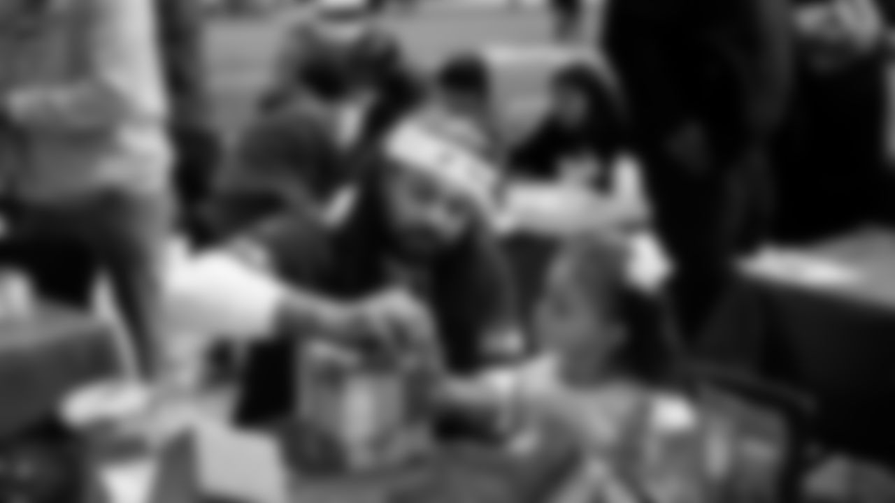 Seahawks Legends hosted a holiday event at the Virginia Mason Athletic Center on December 10, 2025.