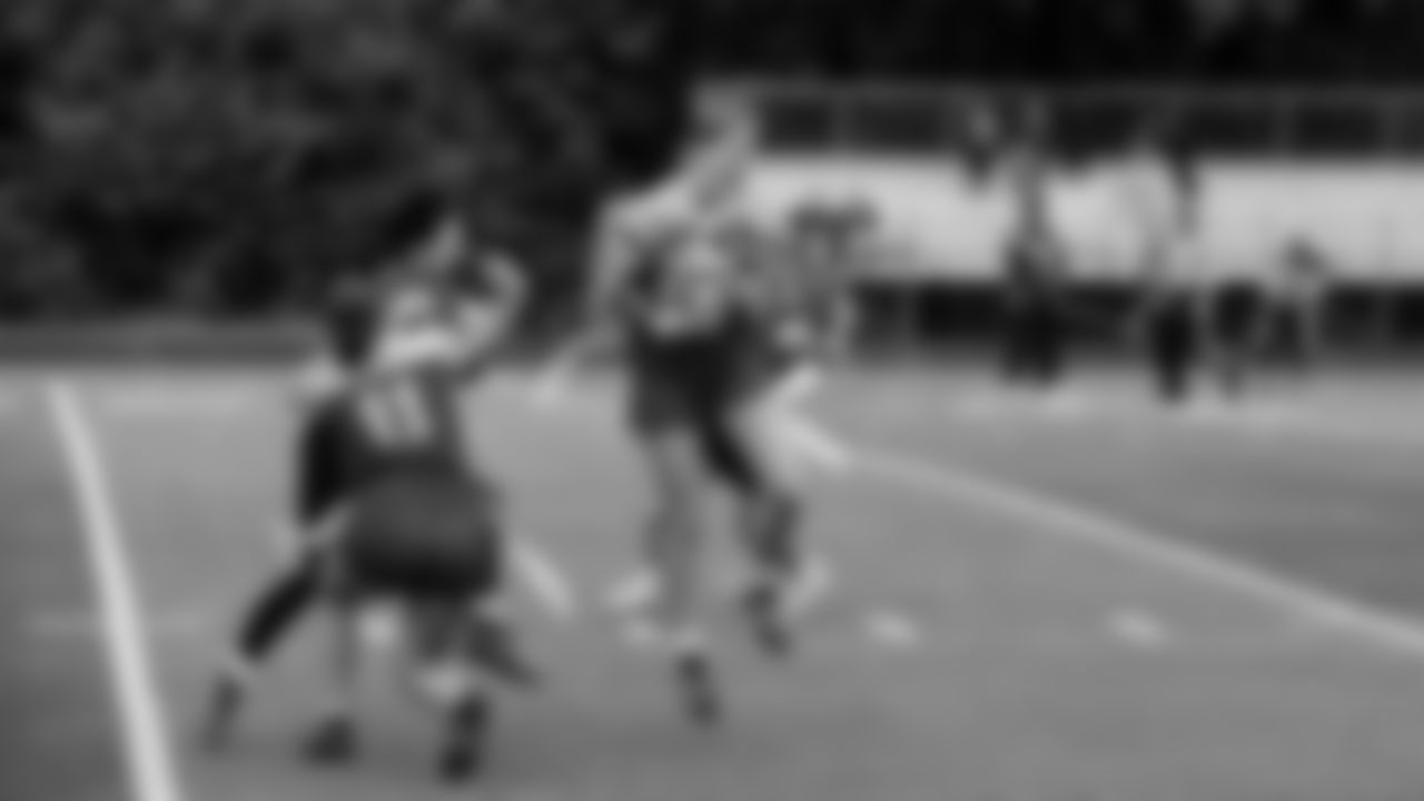 The Seahawks supported the Oregon High School Girls Flag Football Championships on Saturday, May 17, 2025 at Sam Barlow High School that included a $30K donation to the OSAA to help implement new girls flag football programs across Oregon.