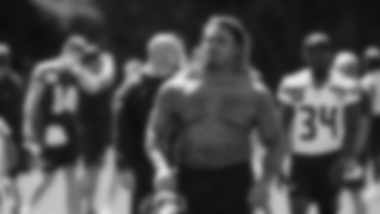 Seahawks defensive tackle Byron Murphy II (91) practiced on day two of training camp on July 24, 2025 at the Virginia Mason Athletic Center.