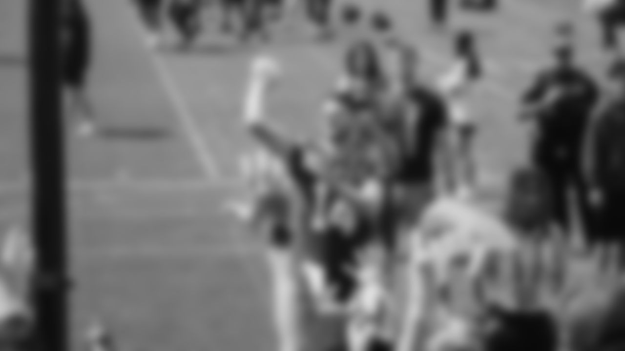 Seahawks quarterback Sam Darnold (14) practiced on day three of training camp on July 25, 2025 at the Virginia Mason Athletic Center.