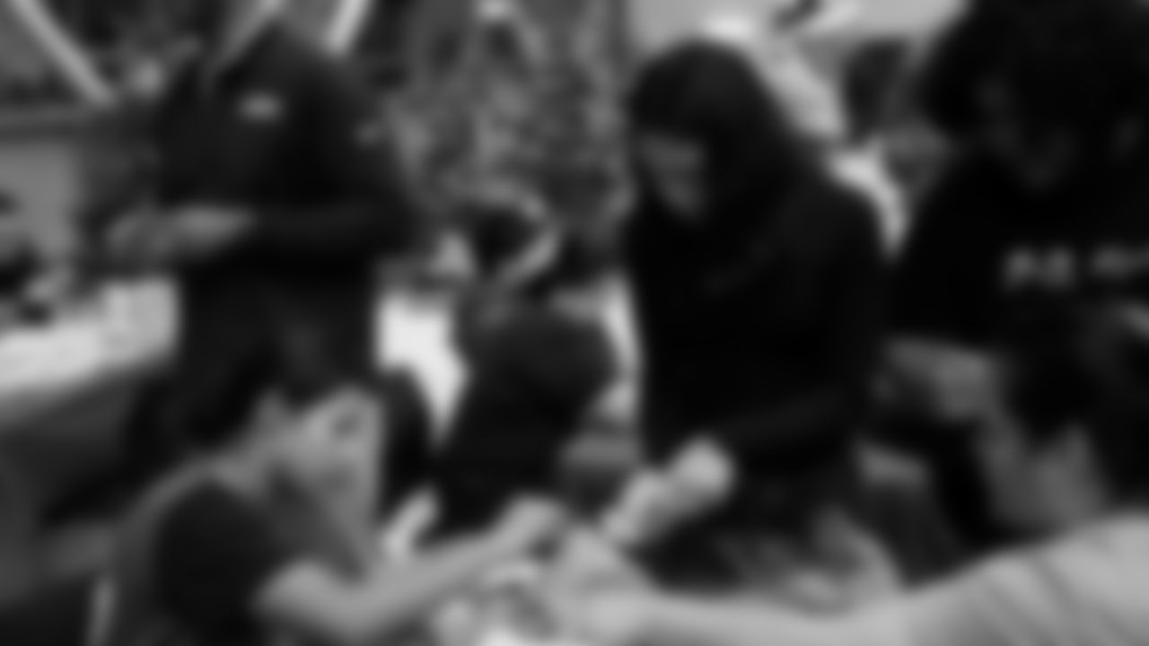 Seahawks Legends hosted a holiday event at the Virginia Mason Athletic Center on December 10, 2025.