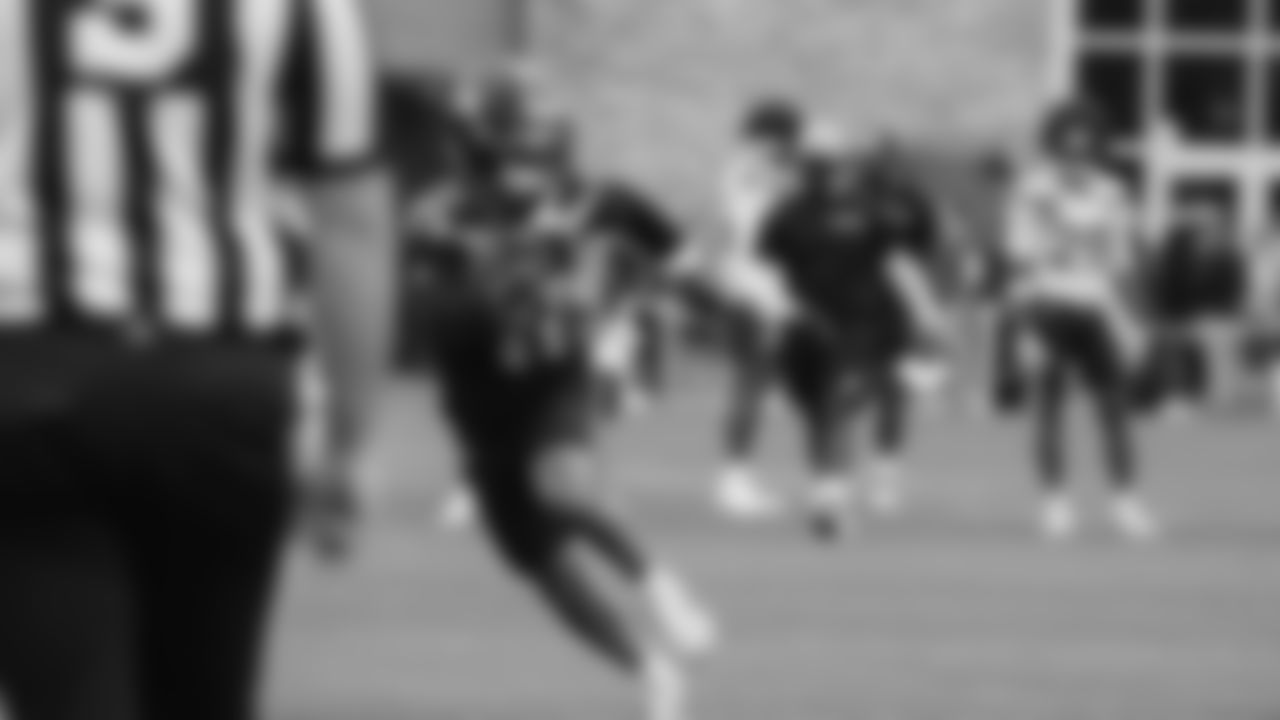 Seahawks wide receiver Jaxon Smith-Njigba (11) practiced on day three of training camp on July 25, 2025 at the Virginia Mason Athletic Center.