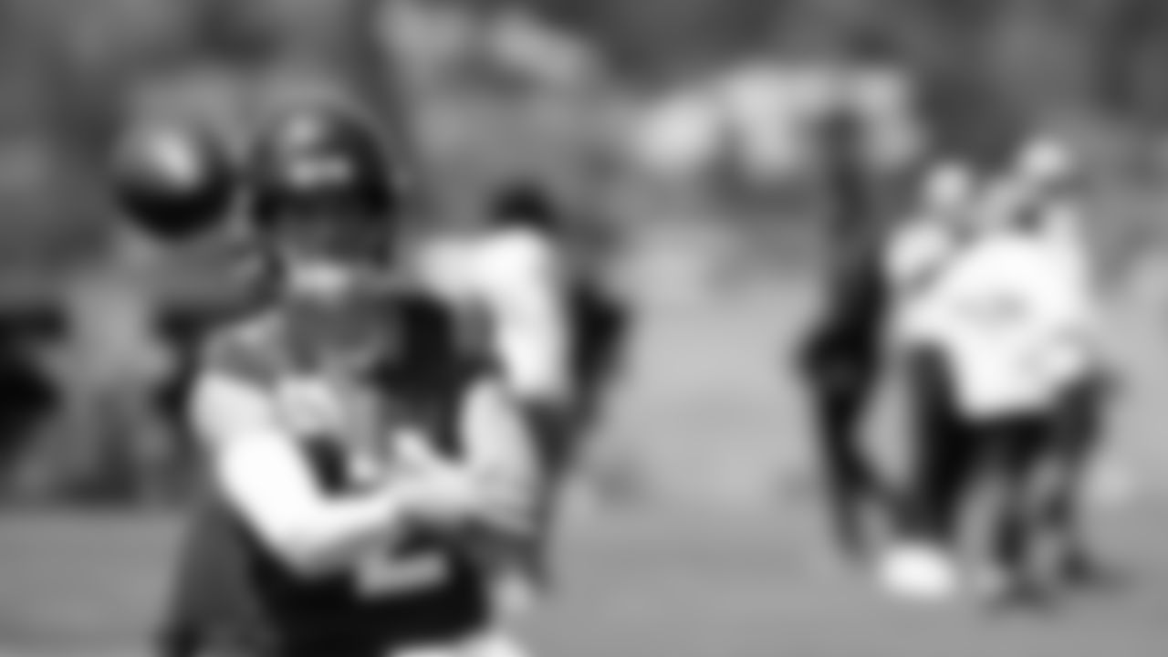 Seahawks quarterback Drew Lock (2) participated in the Seahawks 2025 offseason workout program.