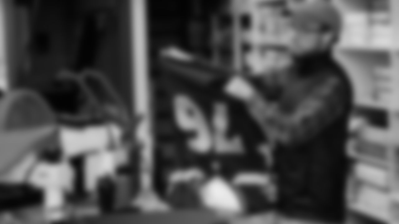 The Seahawks will wear their college navy jerseys vs. the New England Patriots in Super Bowl LX. The jersey features three patches including one to celebrate the Seahawks 50th season, one honoring the 250th anniversary of the United States and the Super Bowl LX logo.