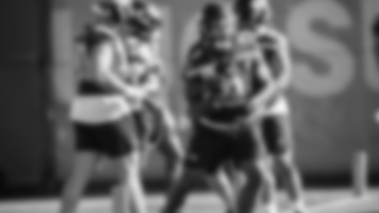 Seahawks running back Kenneth Walker III (9) practiced on February 5, 2026 in San Jose, California.