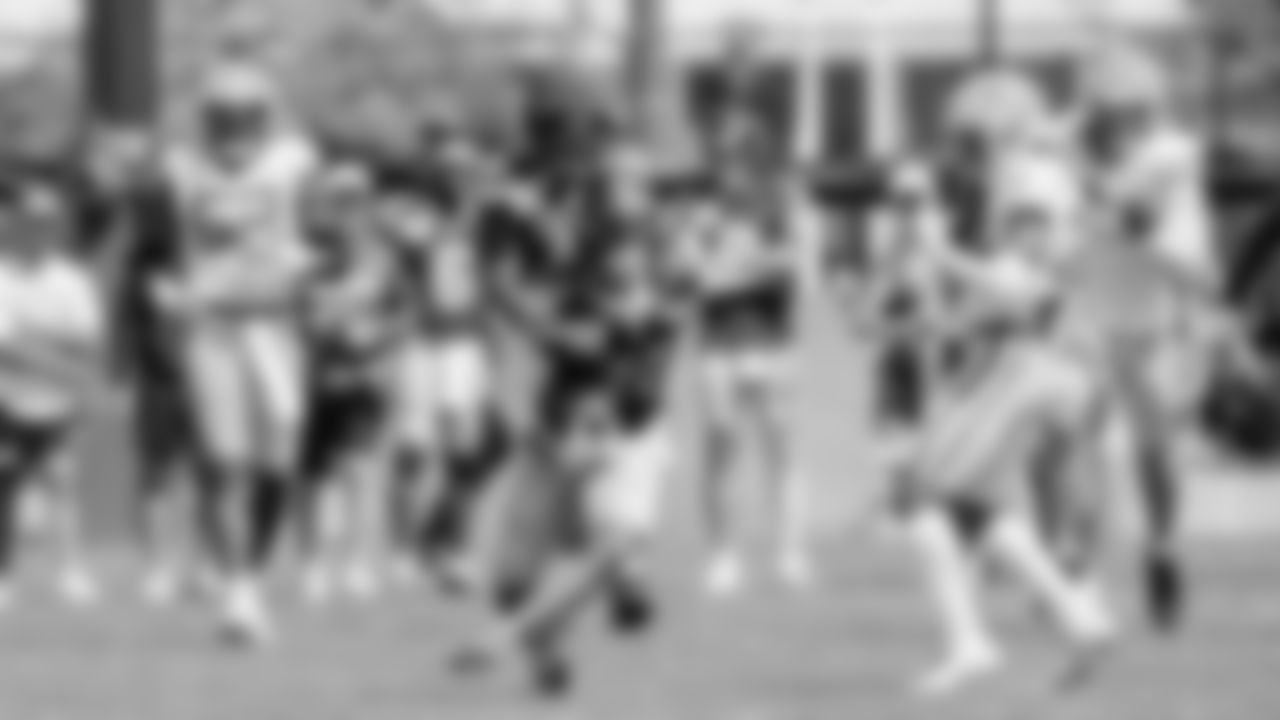 Seahawks wide receiver Jaxon Smith-Njigba (11) participated in a joint practice with the Packers at Ray Nitschke Field in Green Bay, Wisconsin.