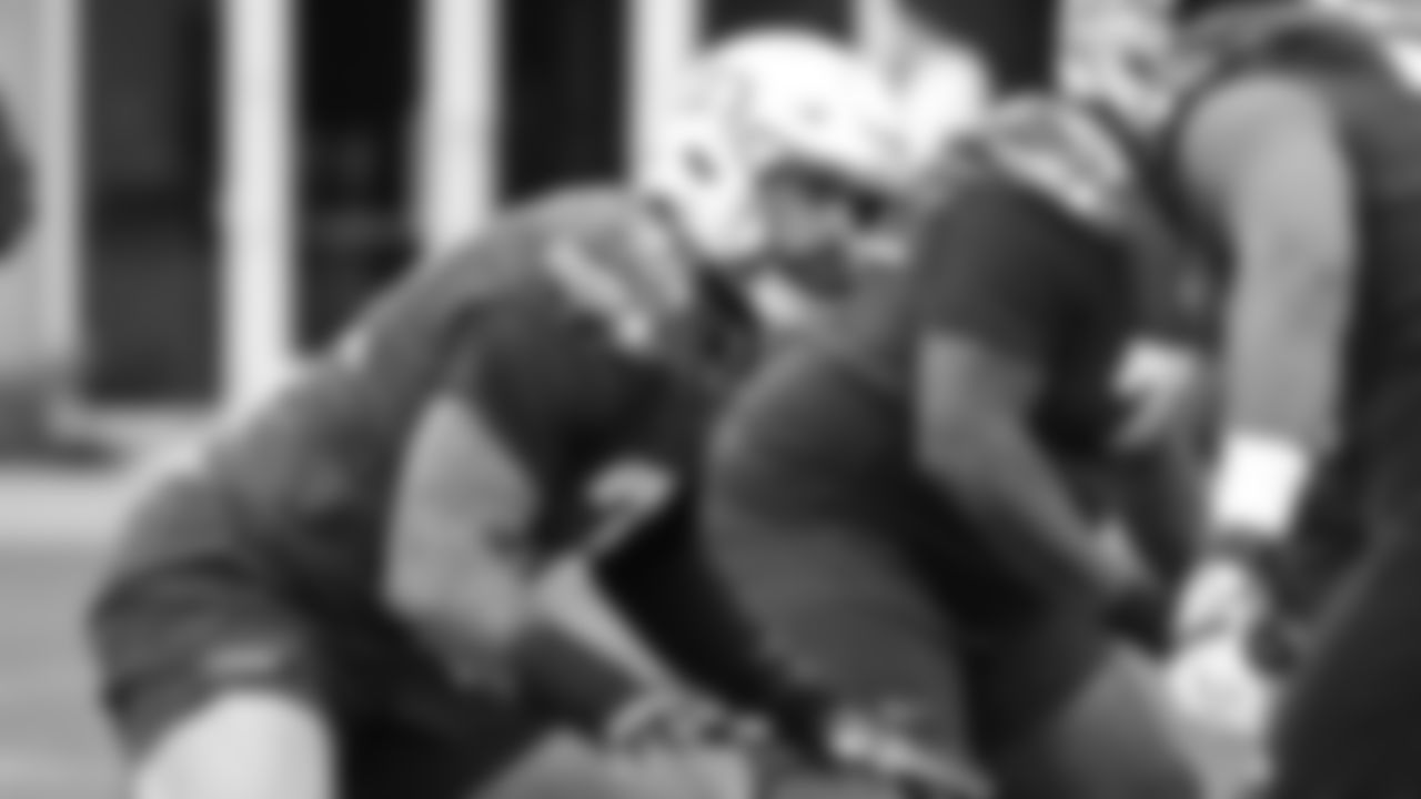 Seahawks tackle Abraham Lucas (72) practiced on Thursday, October 30, 2025 at the Virginia Mason Athletic Center.